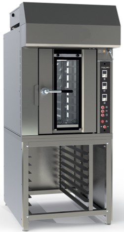 Rotary Oven Baby Combined Open Trays Cabinet.